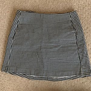 Gingham skirt urban outfitters